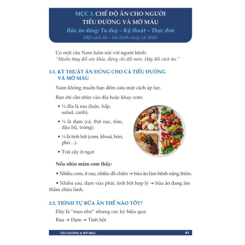 [Pre-order] Tiểu Đường Và Mỡ Máu