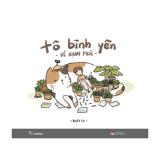 [Pre-order] Tô Bình Yên Vẽ Hạnh Phúc (Sách tô màu)