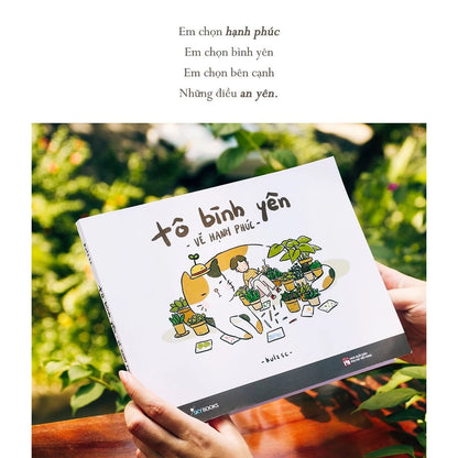 [Pre-order] Tô Bình Yên Vẽ Hạnh Phúc (Sách tô màu)