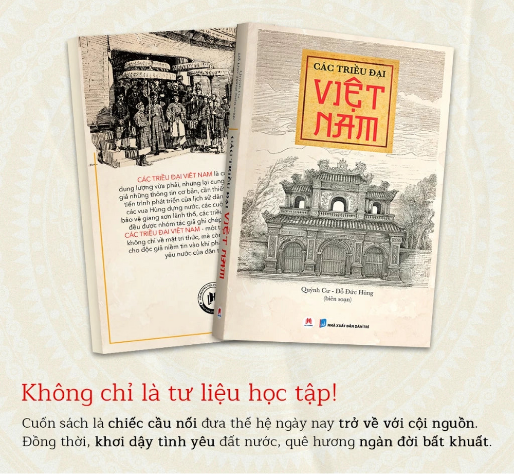 [Pre-order] Các Triều Đại Việt Nam (Lược sử nước Việt từ thời Vua Hùng đến cận đại)
