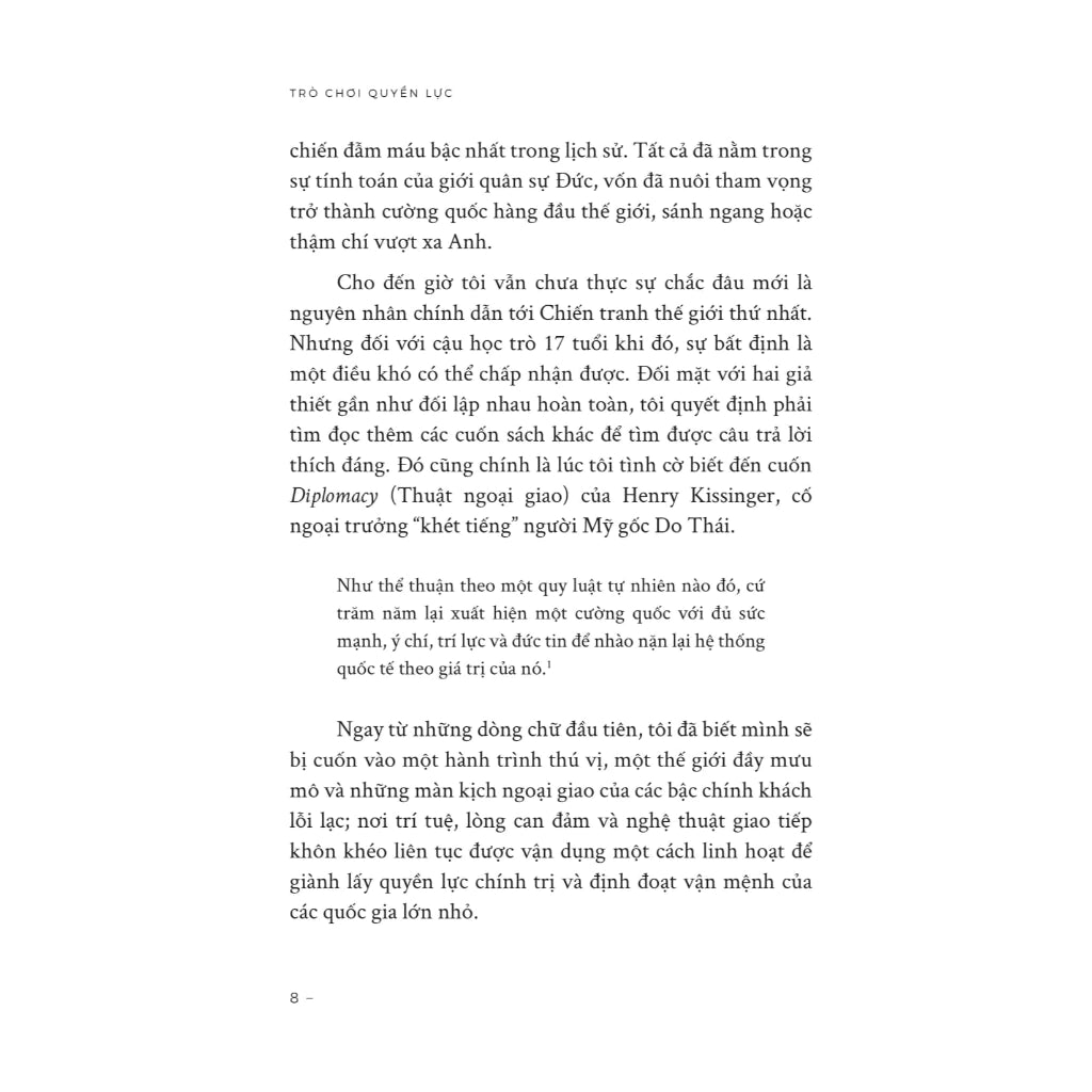 [Pre-order] Trò Chơi Quyền Lực
