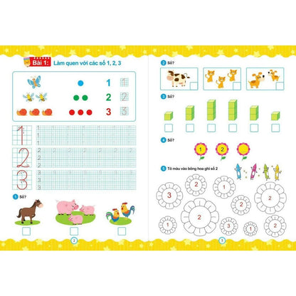 [Pre-order] Toán Tiền Tiểu Học - Phát Triển Tư Duy (Cho Trẻ 5-6 Tuổi)