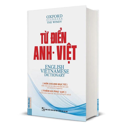 [Pre-order] Từ Điển Anh Việt Oxford Giải Nghĩa + Ví Dụ (bìa mềm)