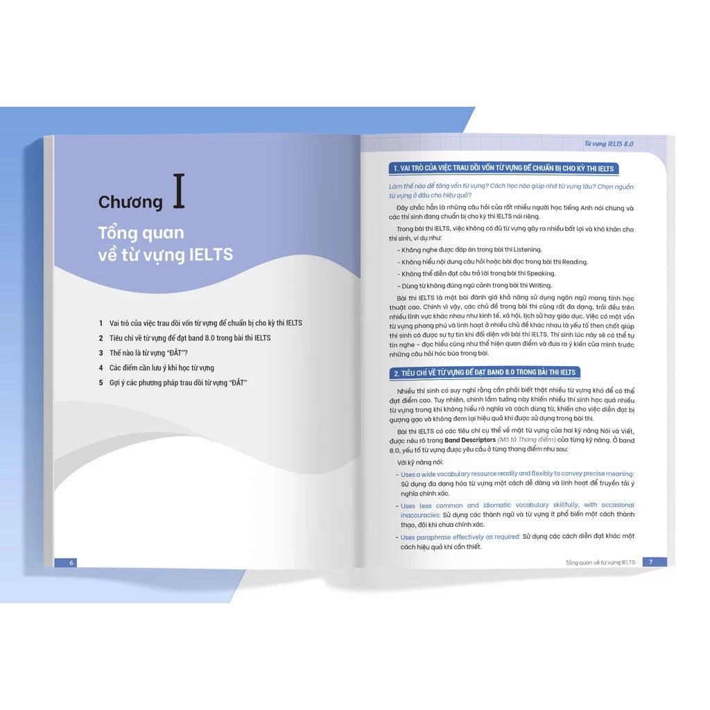 [Pre-order] Từ vựng IELTS 8.0 - Từ vựng đắt để đạt điểm cao 4 kỹ năng - Vocabulary for ielts