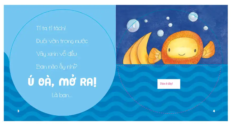 [Pre-order] Ú Oà Mở Ra (Bộ 3 Cuốn) - Sách tương tác lật mở (0-4 tuổi)