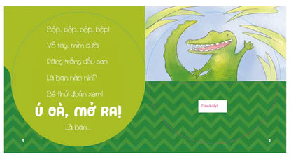 [Pre-order] Ú Oà Mở Ra (Bộ 3 Cuốn) - Sách tương tác lật mở (0-4 tuổi)