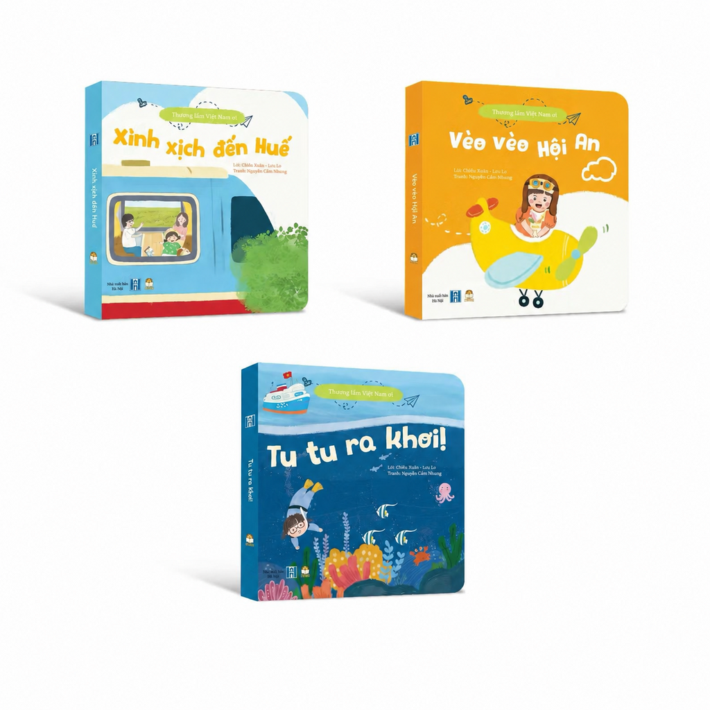 Bộ 3 cuốn Việt Nam Quê Mình