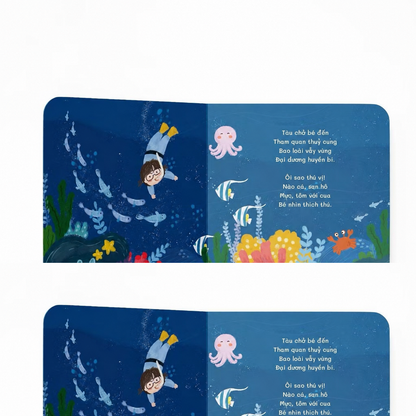 Ruột sách Tu Tu Ra Khơi
