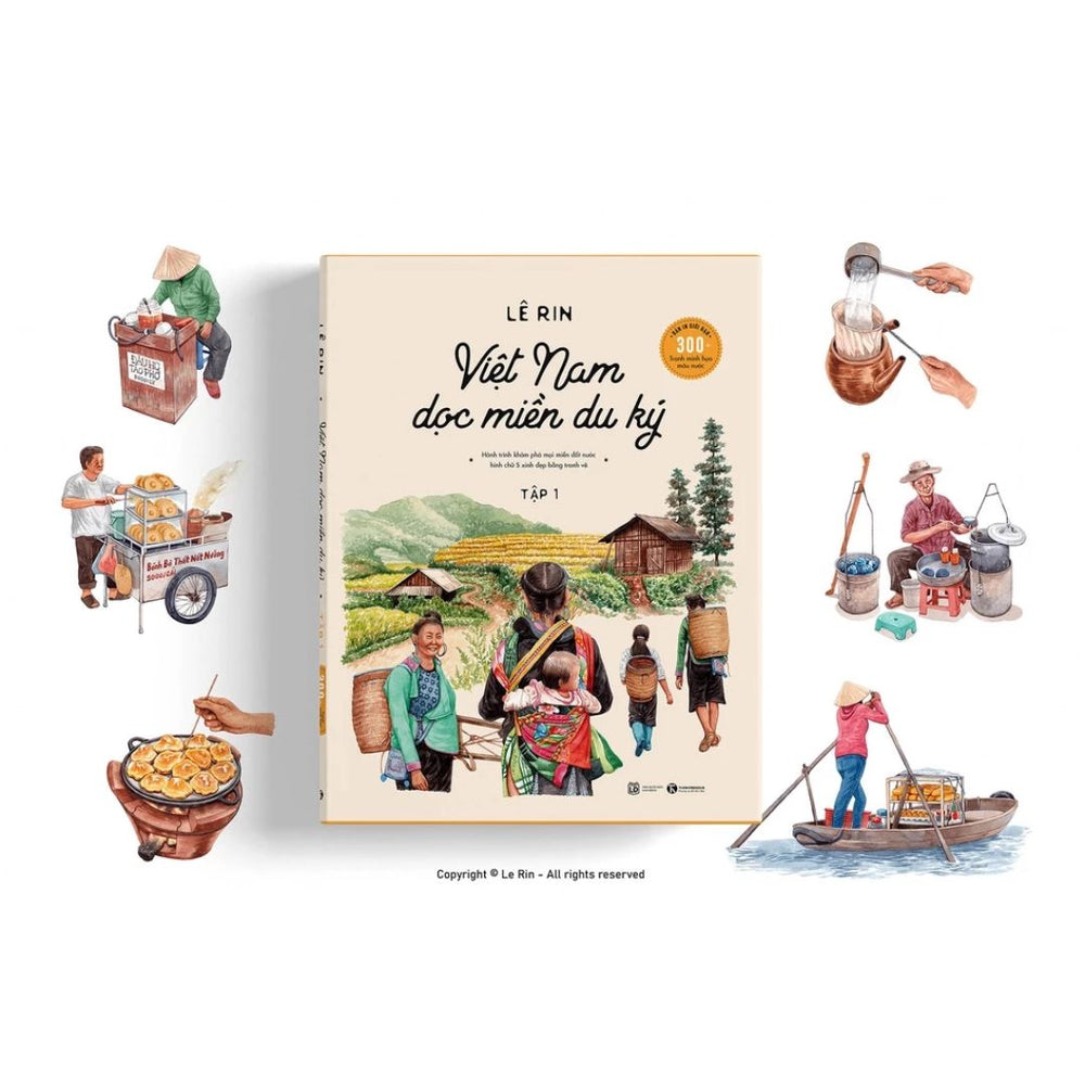 [Pre-order] Việt Nam Dọc Miền Du Ký (Tập 1 + 2)