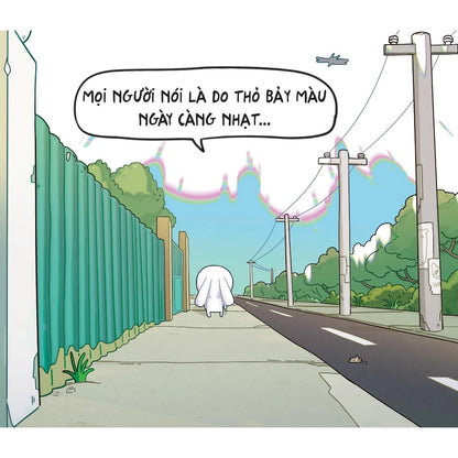 [Pre-order] Thỏ Bảy Màu Trong Thế Giới Bay Màu (sách tô màu)