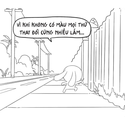 [Pre-order] Thỏ Bảy Màu Trong Thế Giới Bay Màu (sách tô màu)