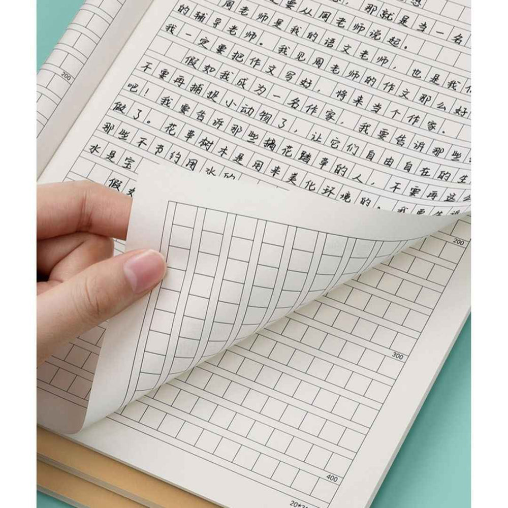 Vở Luyện Viết Tiếng Trung, Nhật, Hàn (3 Cuốn)