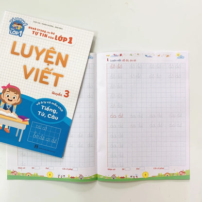 [Pre-order] Vở Luyện Viết Tiếng Việt (Trọn Bộ 3 Quyển)
