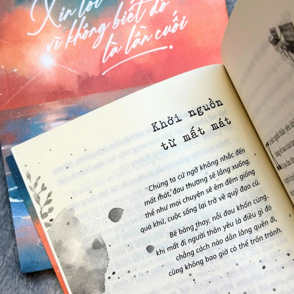 [Pre-order] Xin Lỗi Vì Không Biết Đó Là Lần Cuối