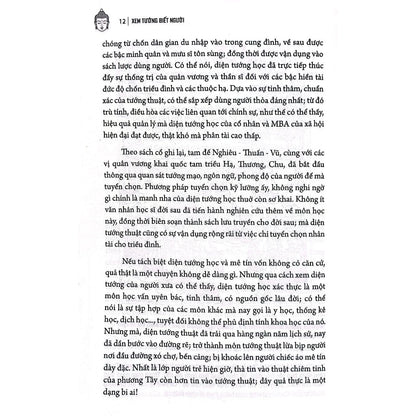 [Pre-order] Đồ Giải Xem Tướng Biết Người (Bìa cứng)